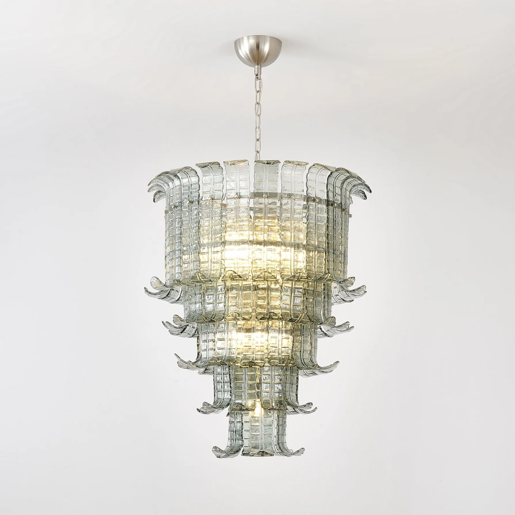 Murano Cascade Glass Chandeliers