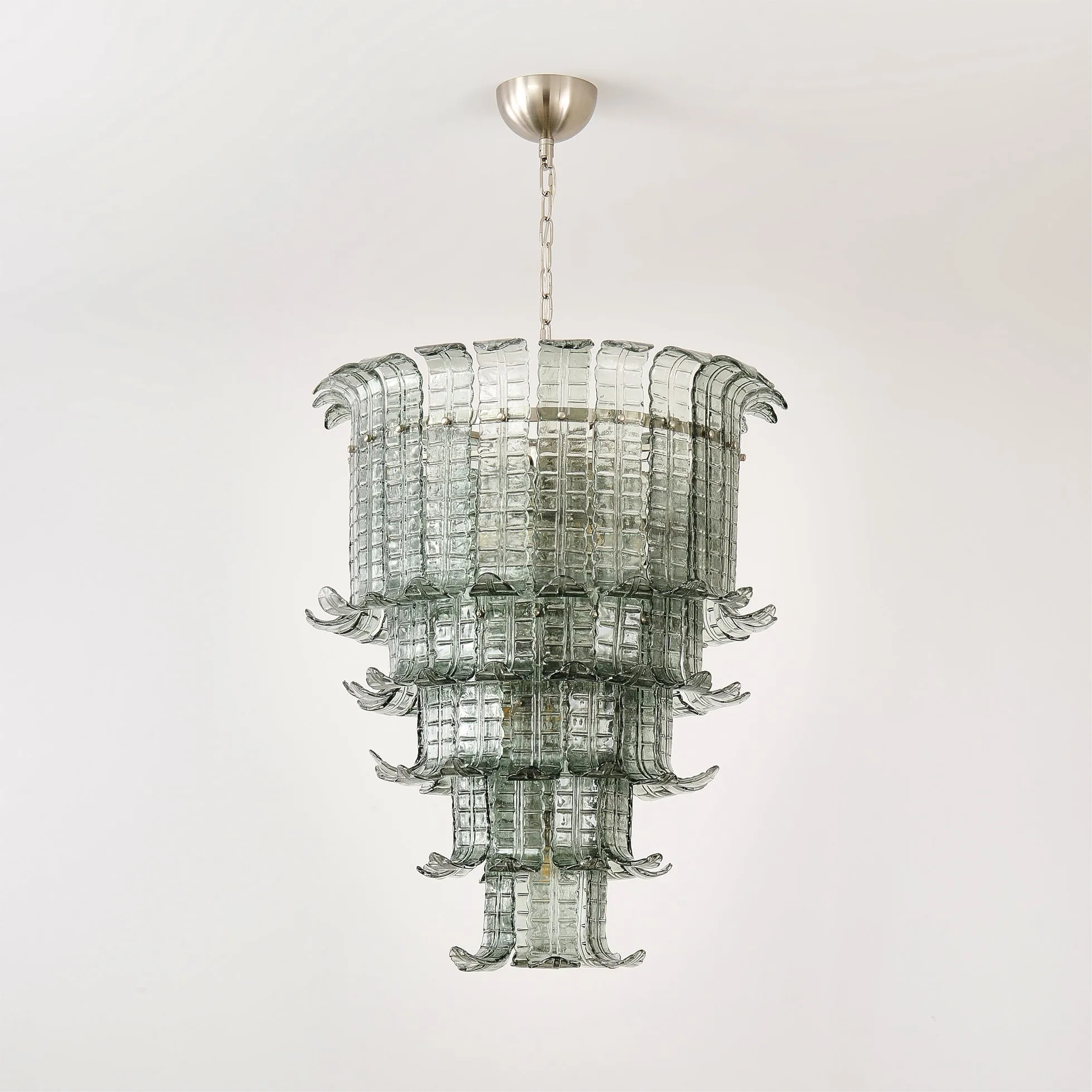 Murano Cascade Glass Chandeliers