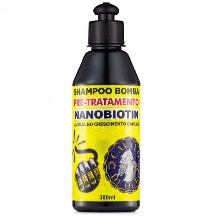 Nanovin A Pump Pre Treatment Herbs Blend Shampoo Nanobiotin 300ml - Nanovin