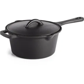 Napoleon Cast Iron Sauce Pan with Lid