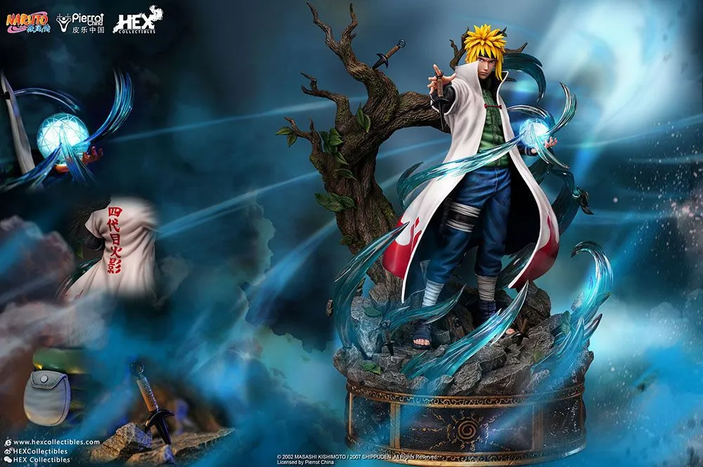 Naruto Shippuden Master Museum Statue 1/4 Namikaze Minato 65 Cm