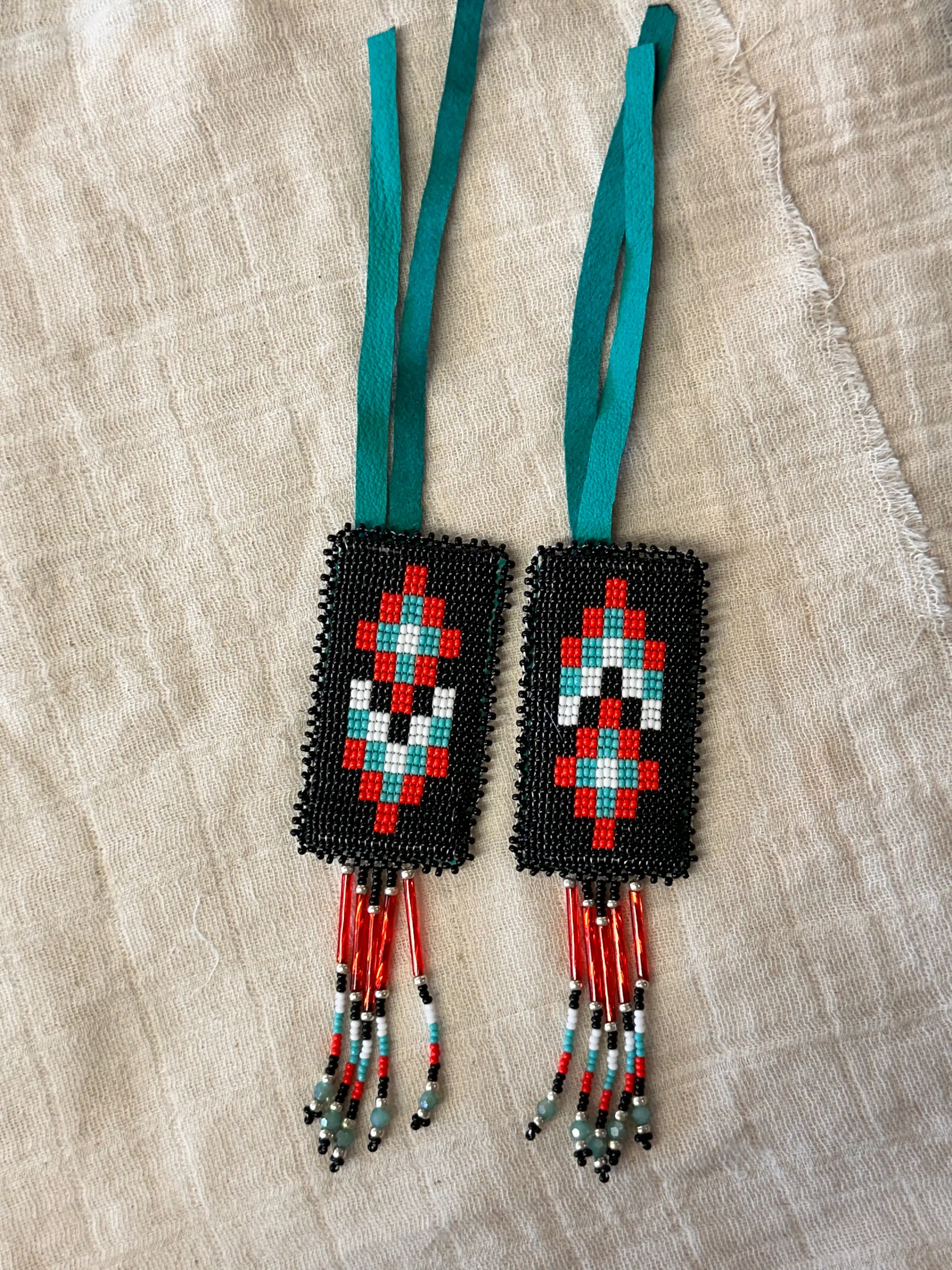 Native Beaded Hair Accessories