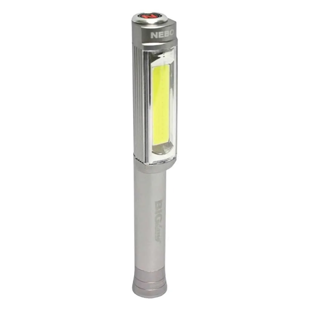 Nebo 6385 Big Larry 400 Lumens Silver Worklight