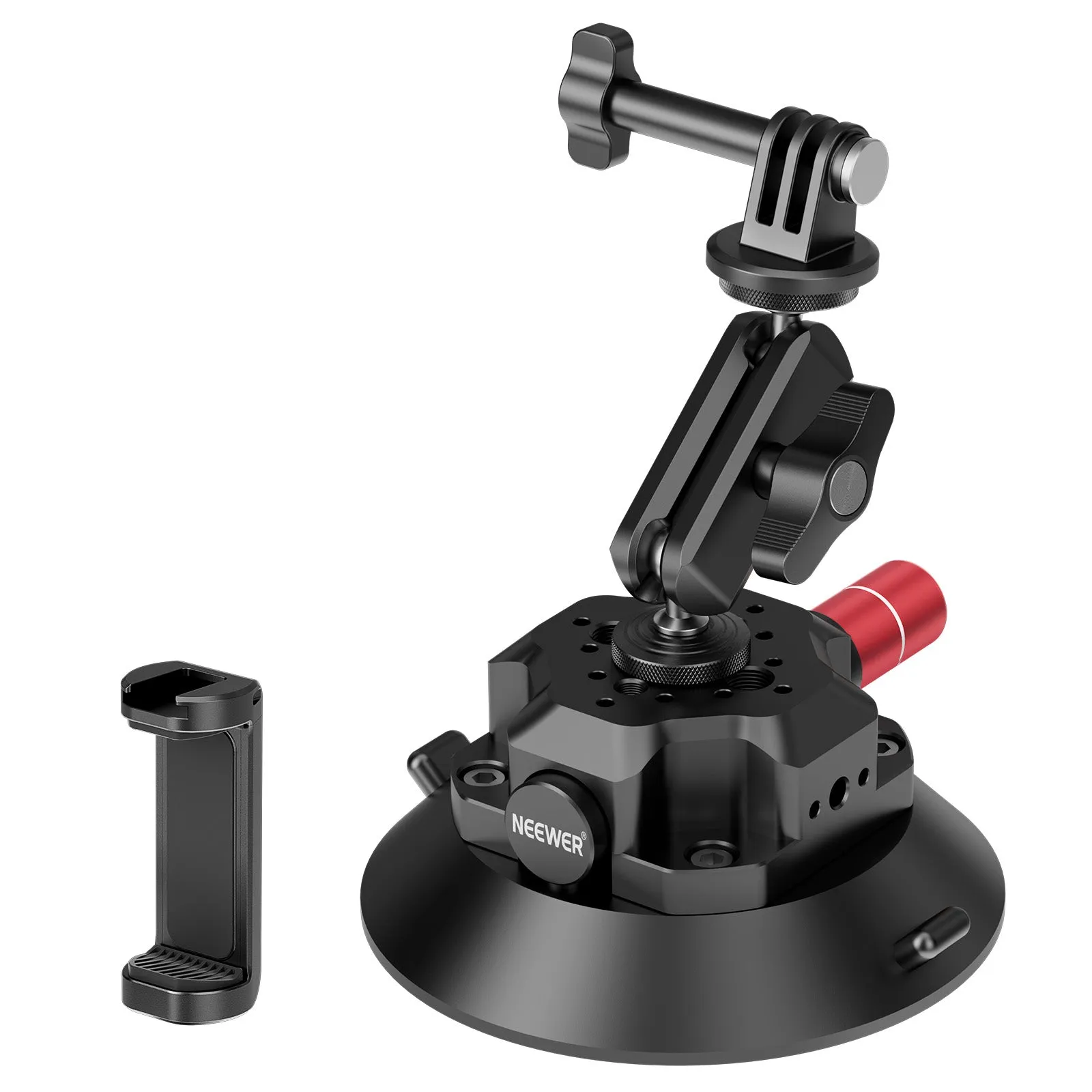 NEEWER CA104 3" Suction Cup Mount with Arm