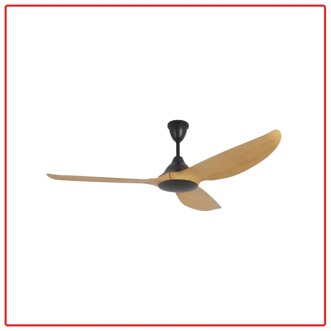 NSB B FAN (RB/Oak) 60 Inch DC Motor with Remote Control Ceiling Fan