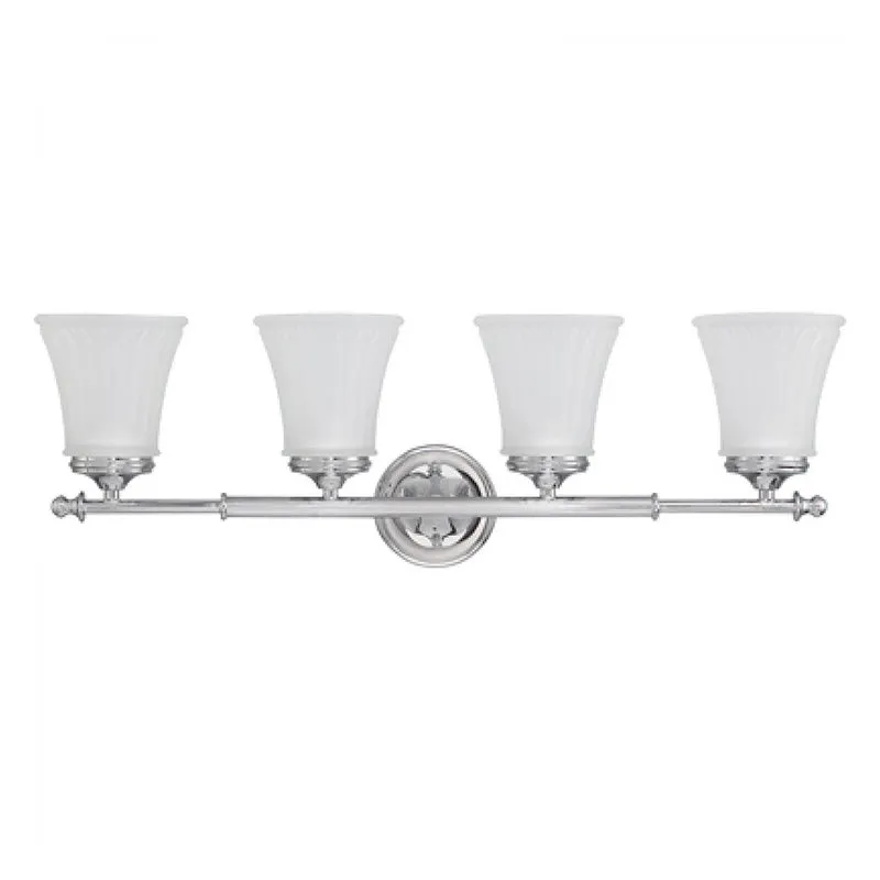 Nuvo 60-4264 Teller 4-lt 29" Vanity Light