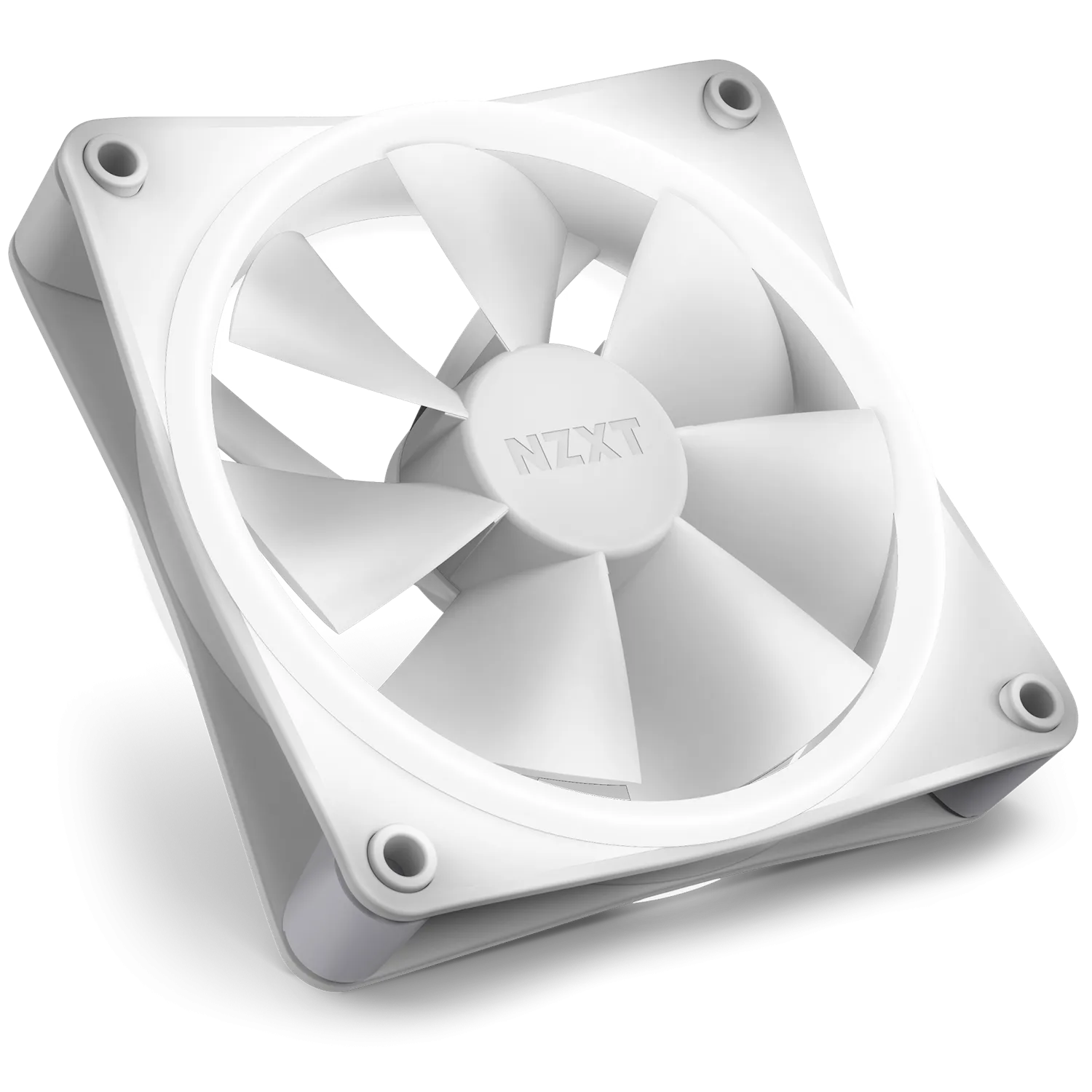 NZXT F120RGB DUO - 120MM DUAL-SIDED RGB FAN - TRIPLE PACK (WHITE) W/RGB CONTROLLER-RF-D12TF-W1