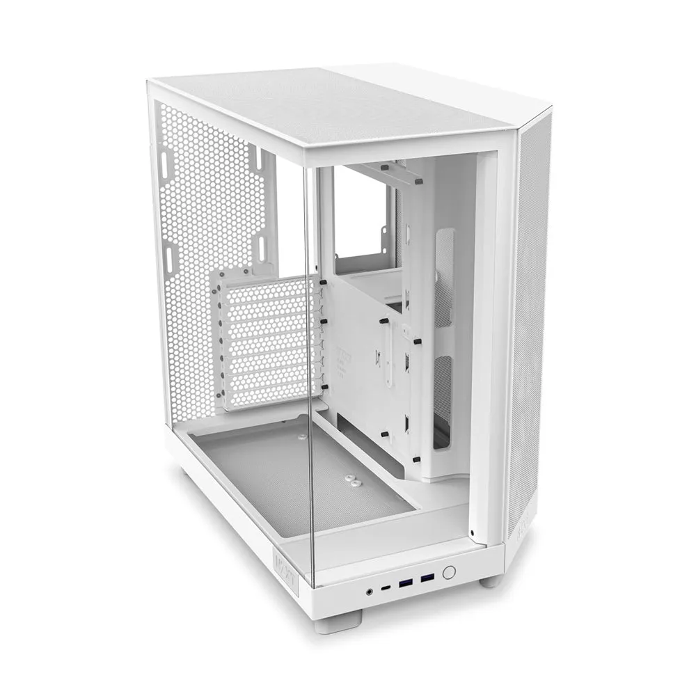 NZXT PC Case H6 Air Flow ARGB White