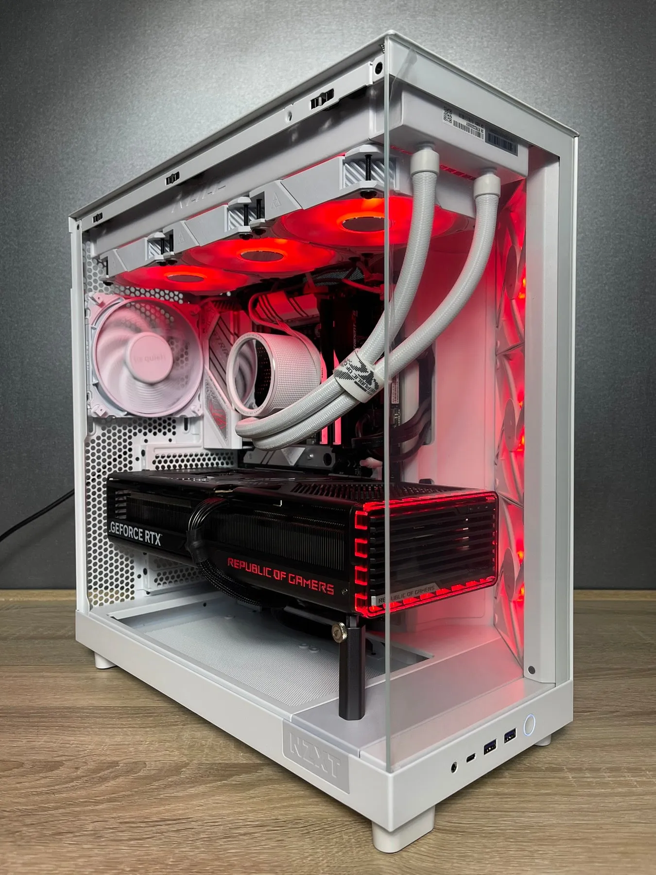 NZXT PC Case H6 Air Flow ARGB White