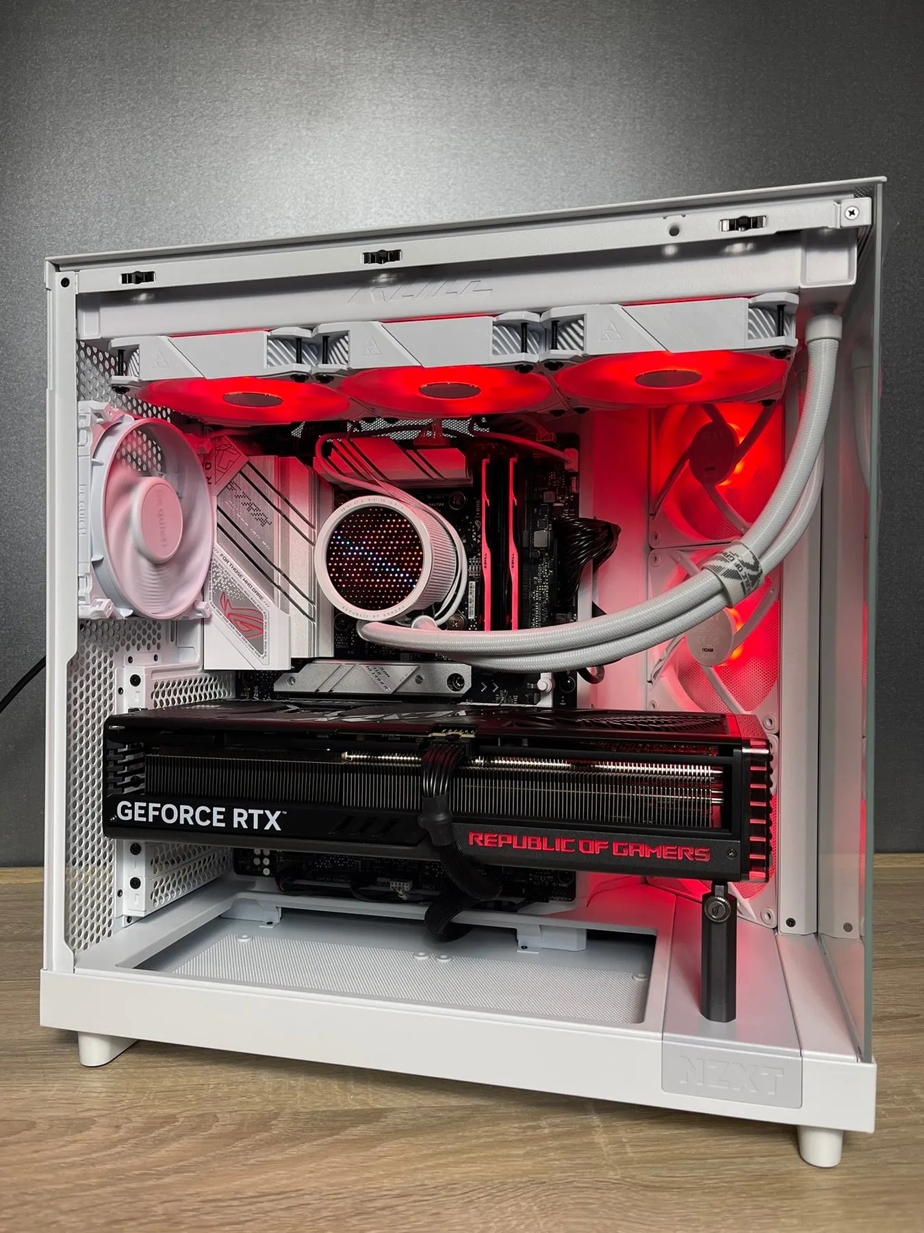 NZXT PC Case H6 Air Flow ARGB White