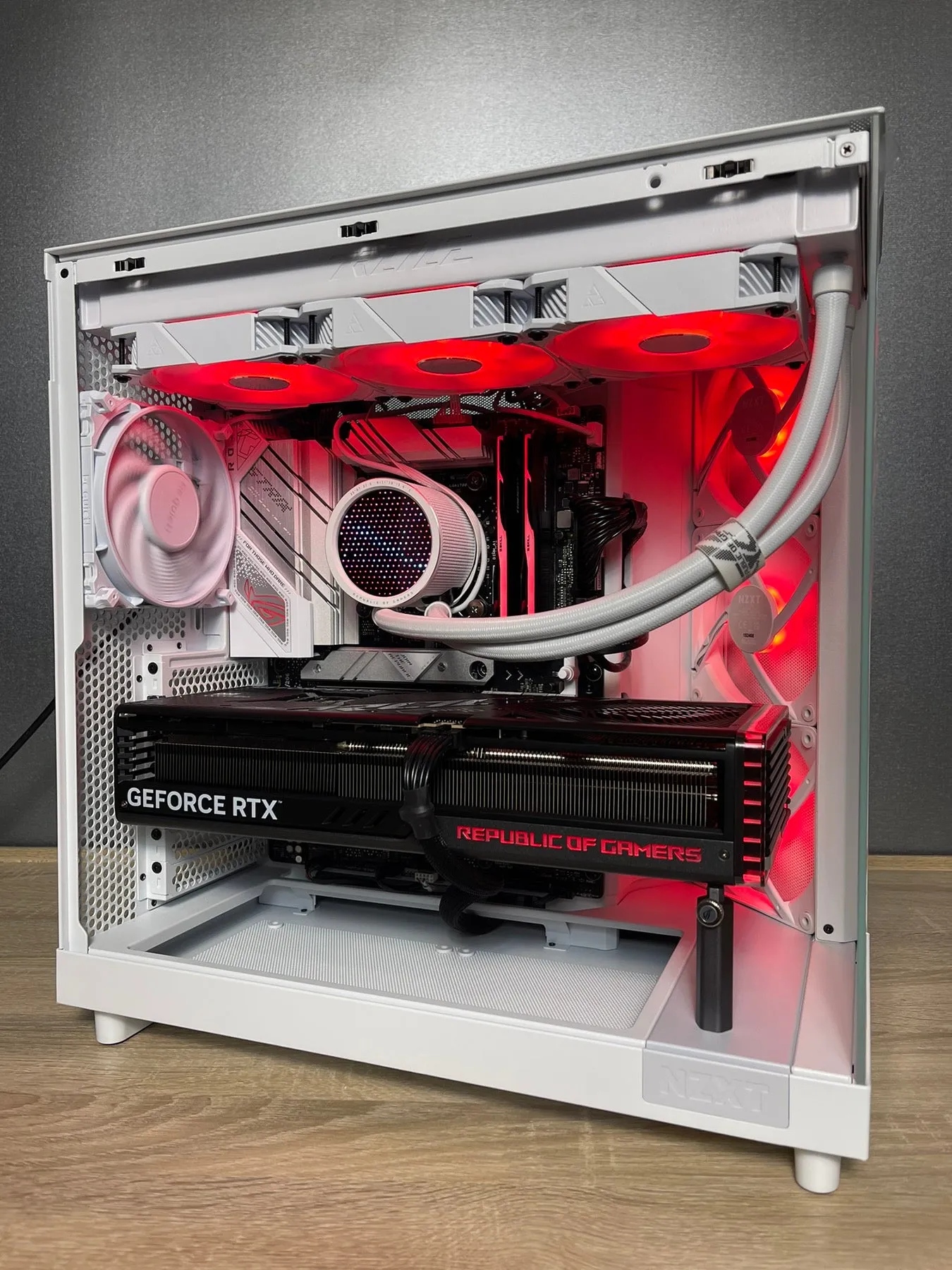 NZXT PC Case H6 Air Flow ARGB White