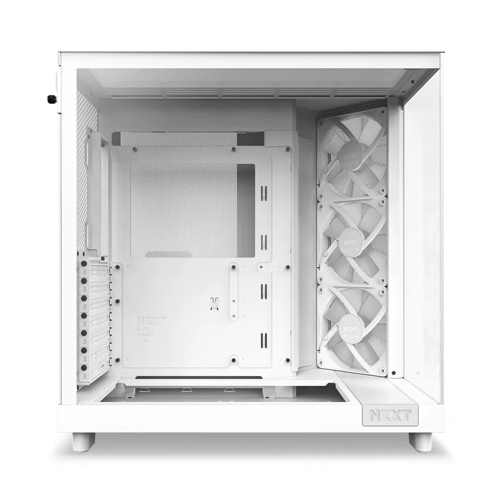 NZXT PC Case H6 Air Flow ARGB White