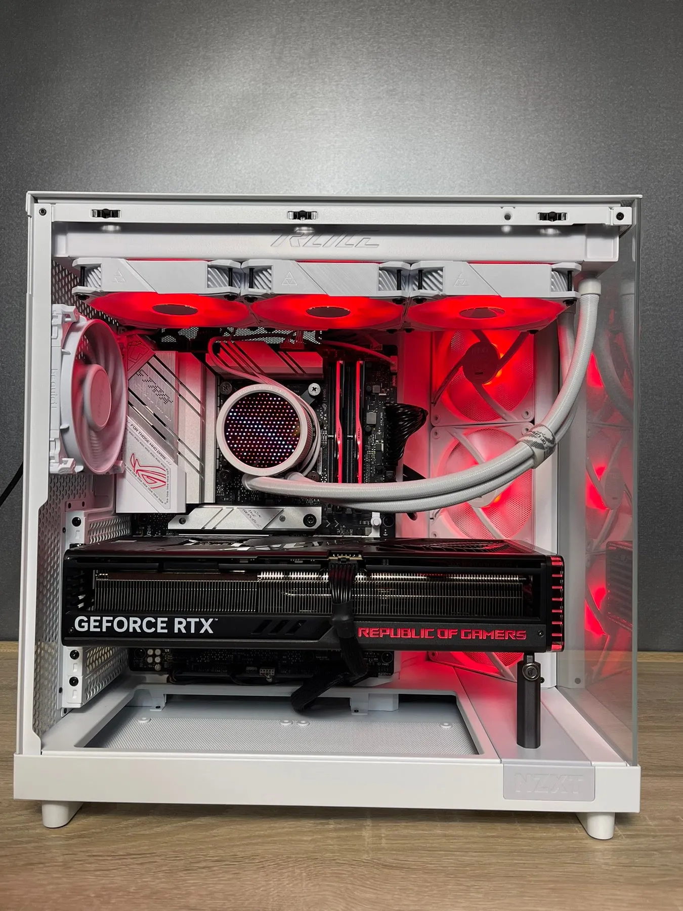 NZXT PC Case H6 Air Flow ARGB White