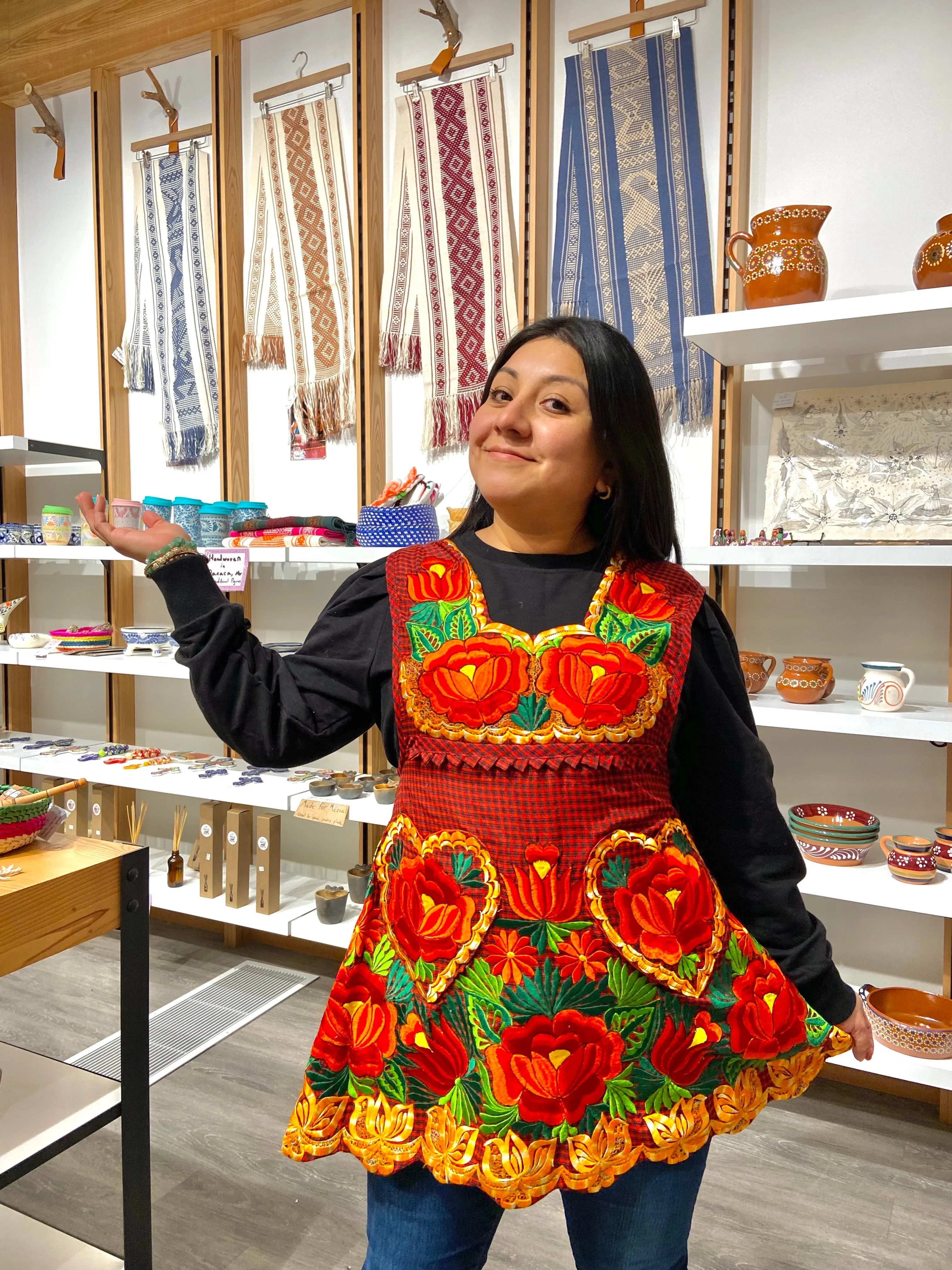 Oaxacan Traditional Cooking Apron