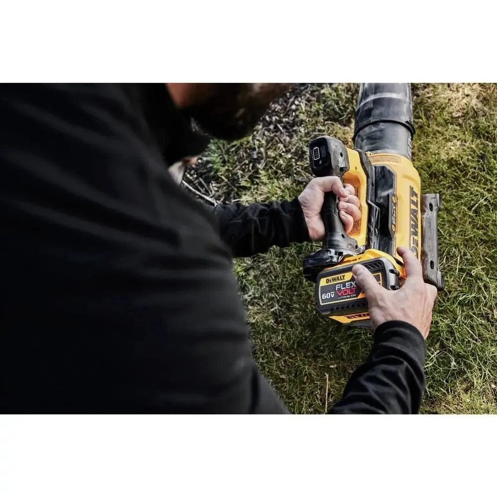 Open Box - DEWALT 60-Volt MAX 157 MPH 780 CFM Brushless Cordless Battery Powered Handheld Leaf Blower Kit with 12 Ah Battery and Charger