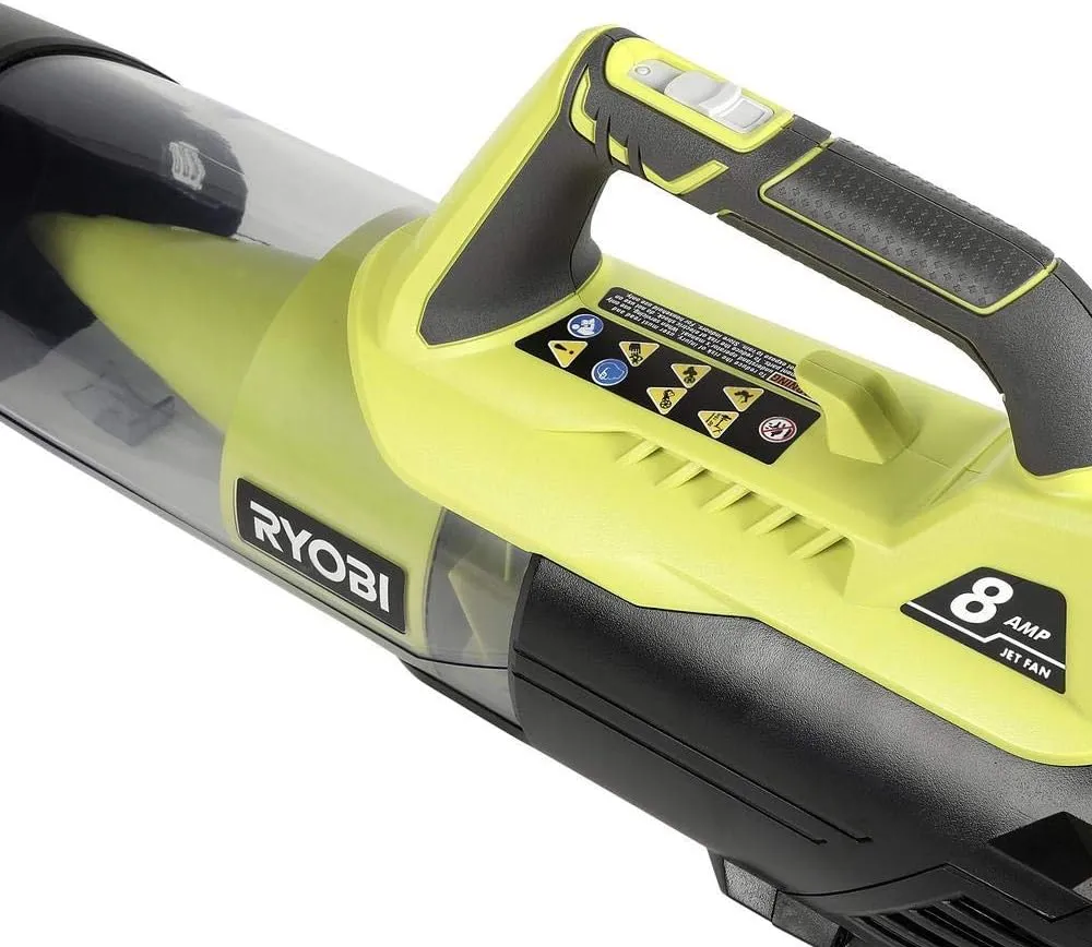 Open Box -  Ryobi RY42102, 135 MPH 440 CFM 8 Amp Electric Jet Fan Blower