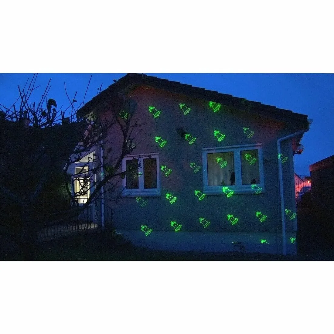 Outdoor Laser Light Projection Set - 8 Christmas Patterns