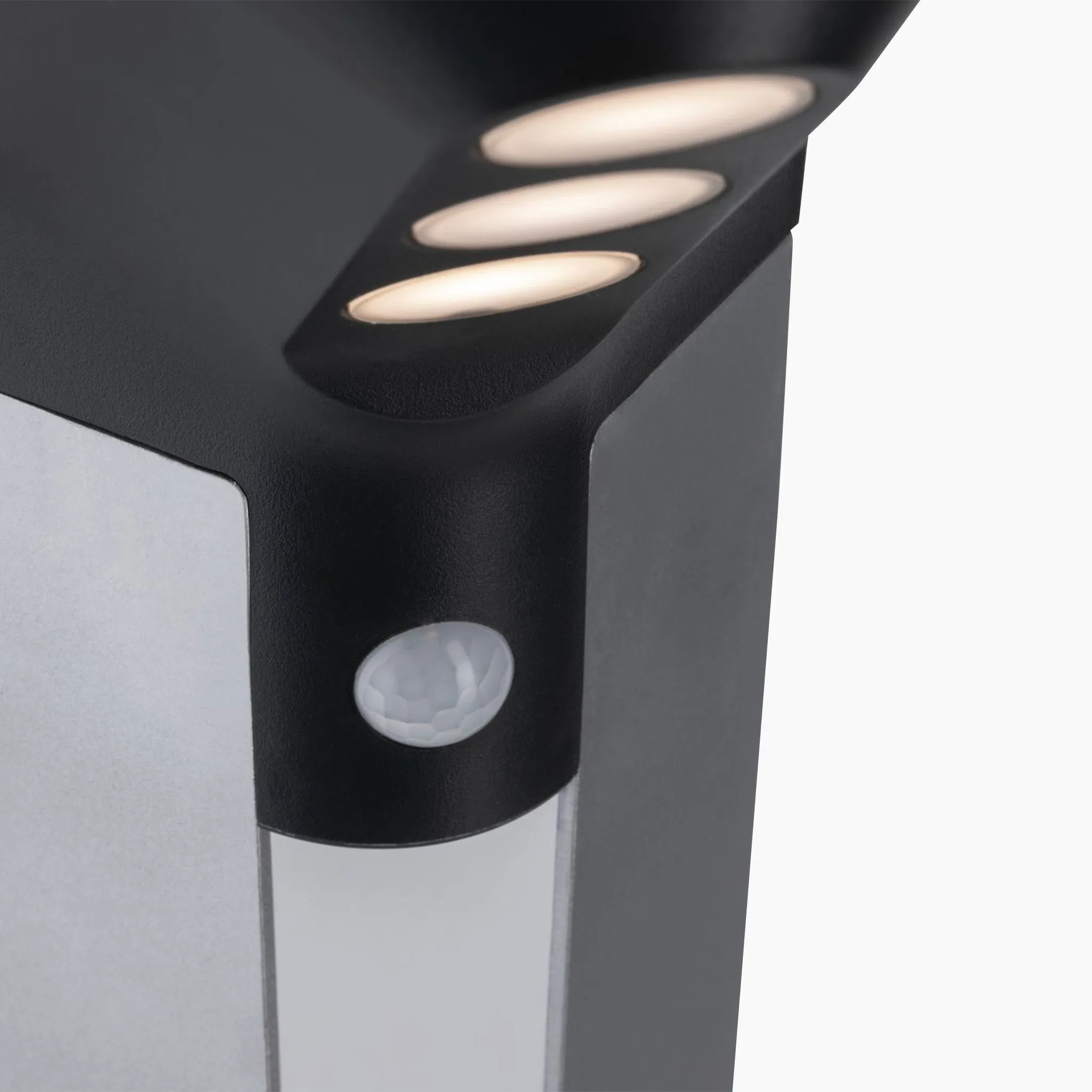 Outdoor Soley 1.22W LED Bollard Lighting with Motion Detection in Anthracite