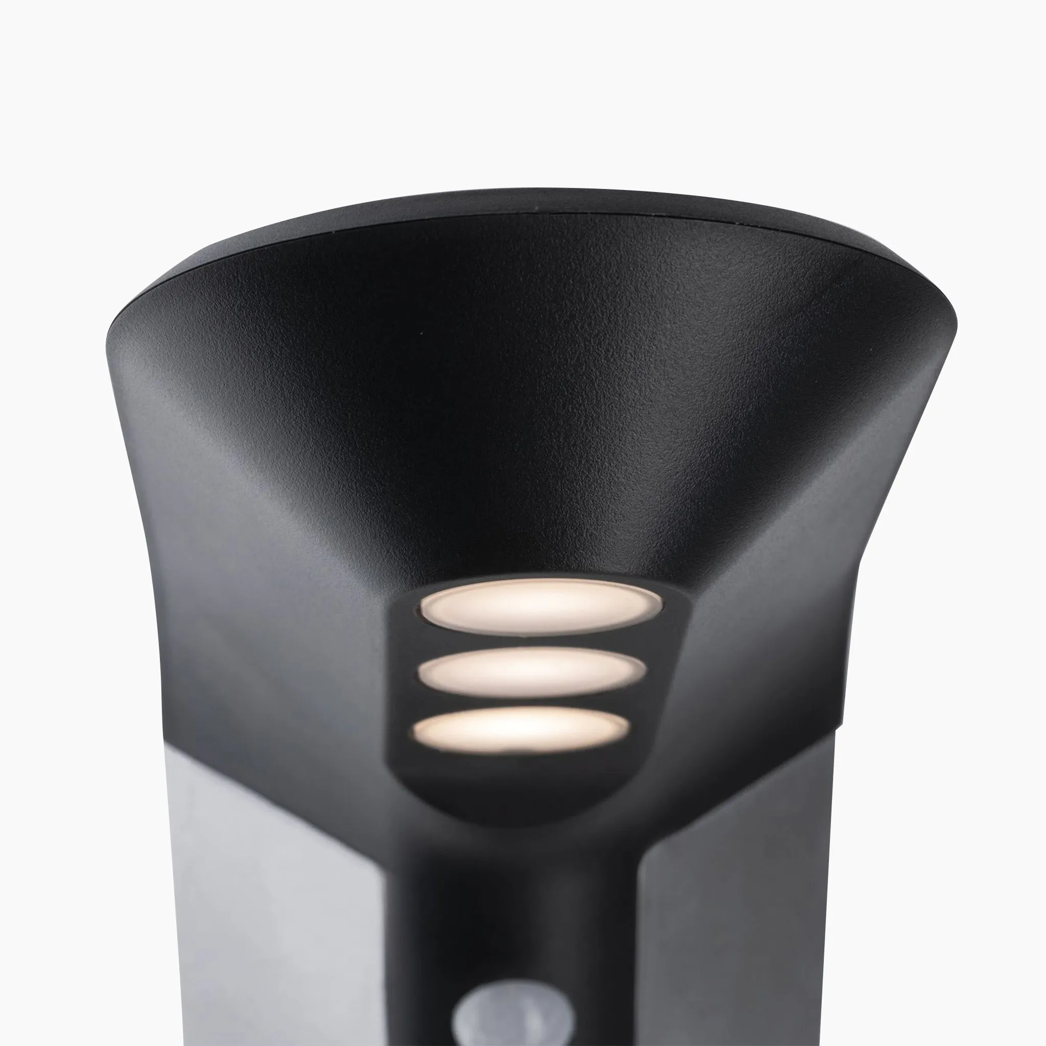 Outdoor Soley 1.22W LED Bollard Lighting with Motion Detection in Anthracite