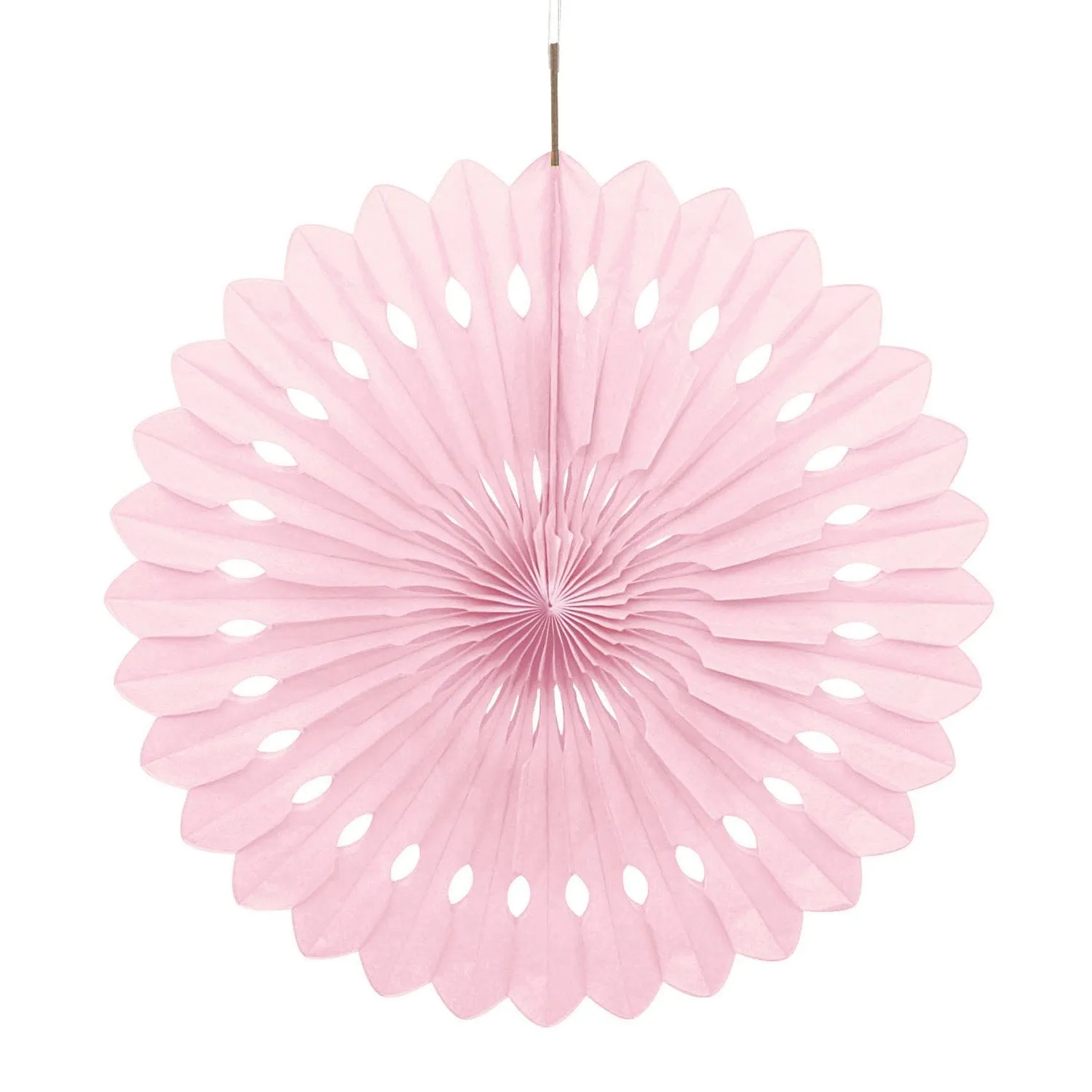 Pastle Pink Decorative Fan 40cm