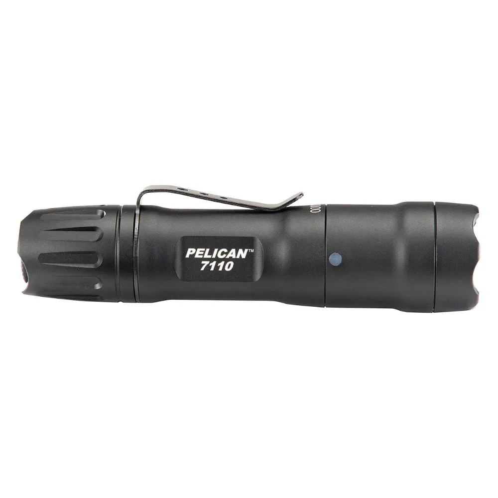 Pelican 7110 Tactical Flashlight 445 Lumens LED Compact Light, Black