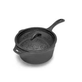 Petromax 2 Litre Cast Iron Saucepan with Lid