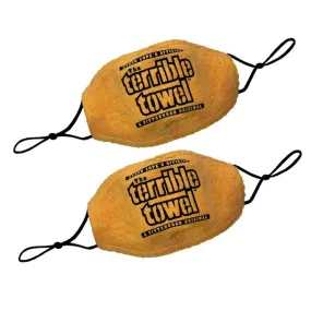 Pittsburgh Steelers Terrible Towel Face Mask 2-Pack