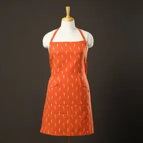 Pochampally Ikat Weave Cotton Apron with Pocket 59