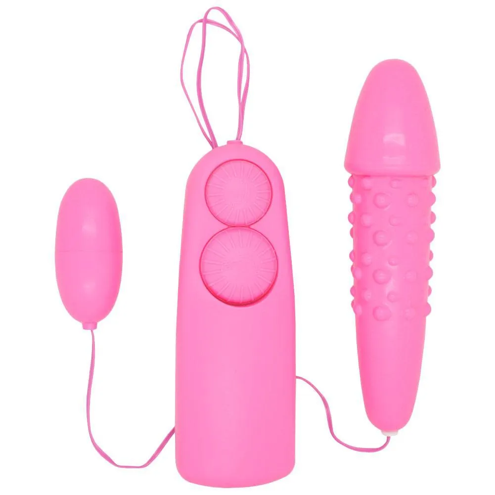 Powerful Dual Vibrating Bullet Set