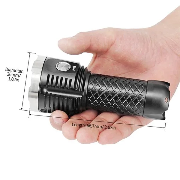 PT26 3850 Lumens USB Rechargeable Flashlight