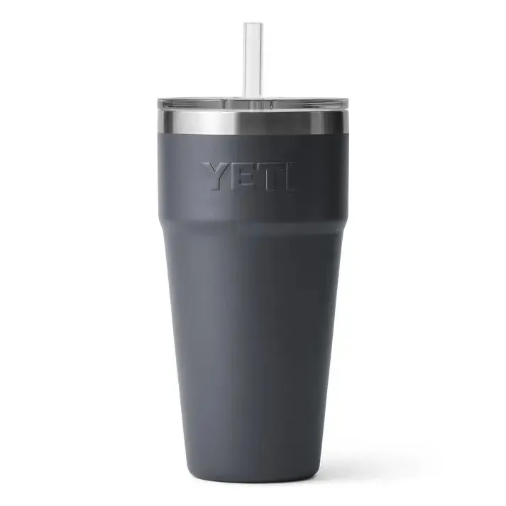 Rambler® 26 oz (760 ml) Straw Cup - Charcoal