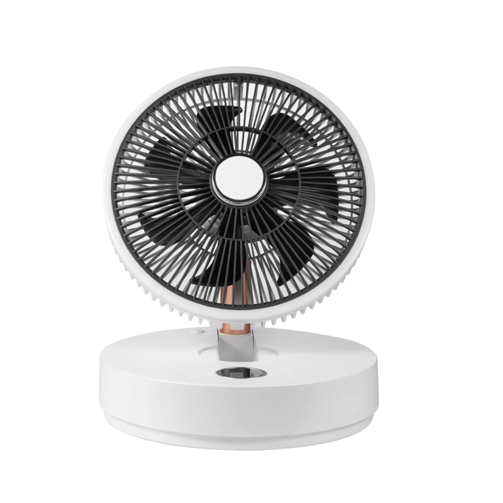 Rechargeable Premium Foldable Fan 4 Speed Portable Fan Adjustable Height with Remote Control