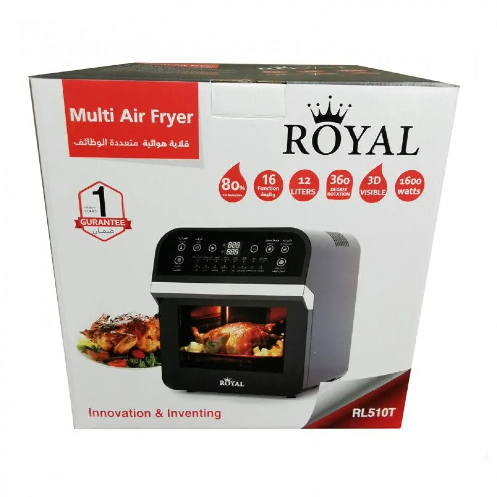 Royal 16 Function Royal Air Fryers – 12 Liter