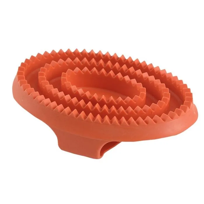 Rubber Curry Comb – Adult