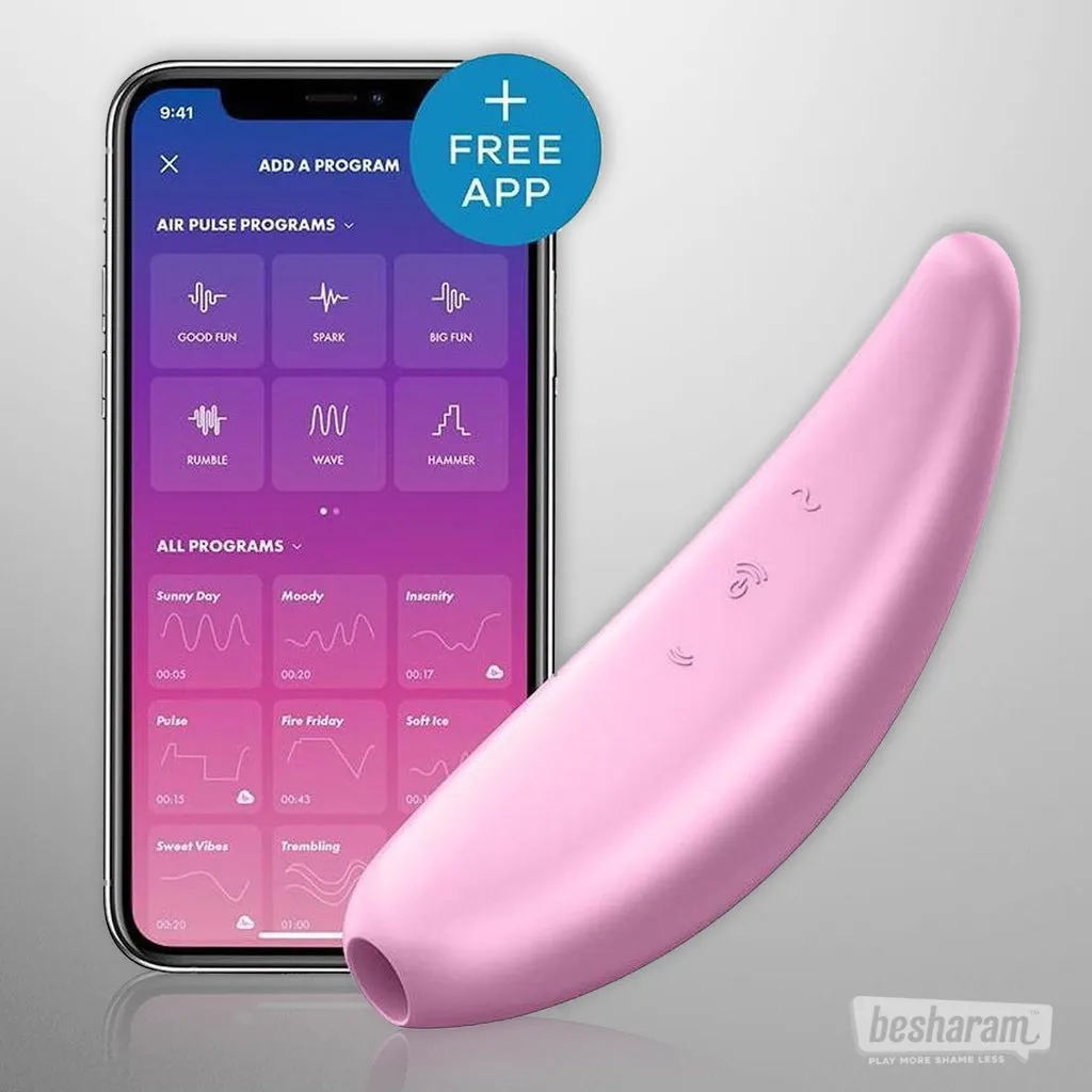 Satisfyer Curvy 3  App Controlled Clitoral Stimulator