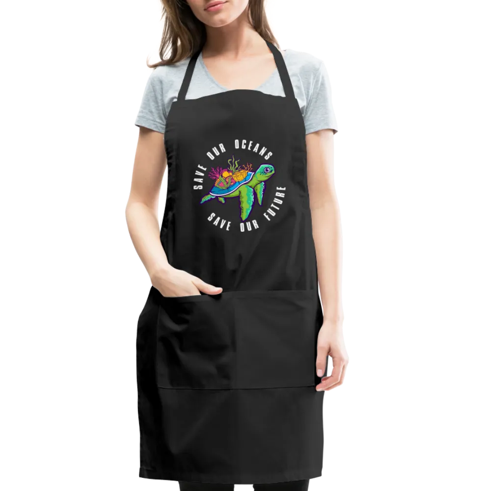 Save Our Oceans Save Our Future Adjustable Apron