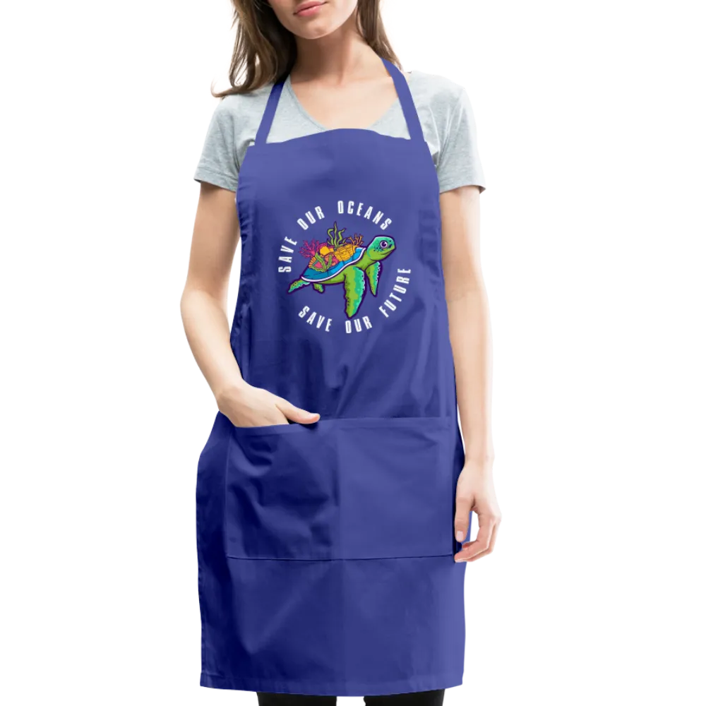 Save Our Oceans Save Our Future Adjustable Apron