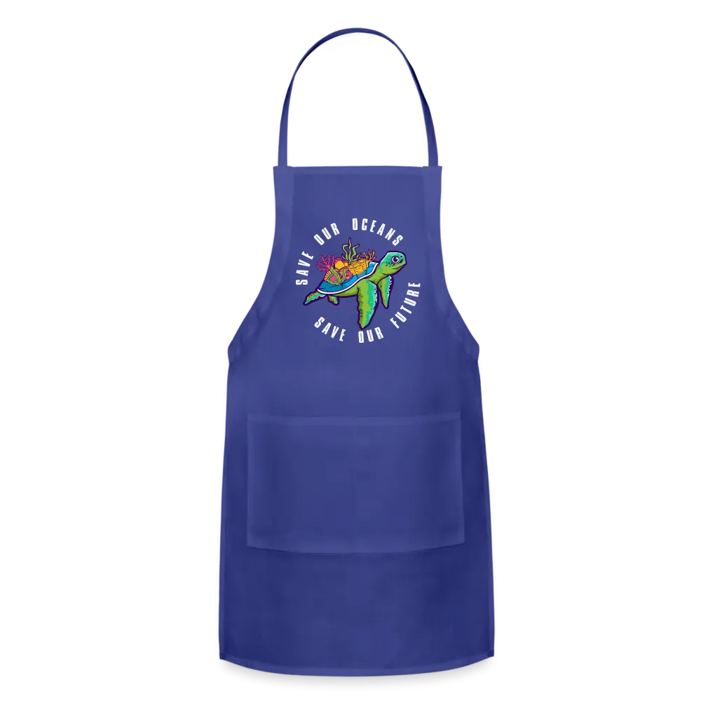 Save Our Oceans Save Our Future Adjustable Apron