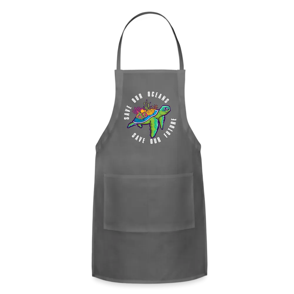 Save Our Oceans Save Our Future Adjustable Apron