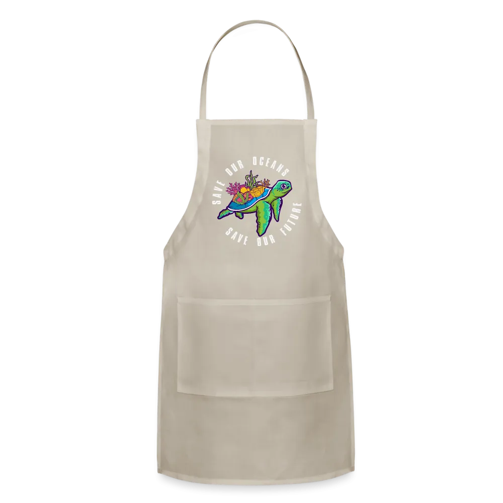 Save Our Oceans Save Our Future Adjustable Apron