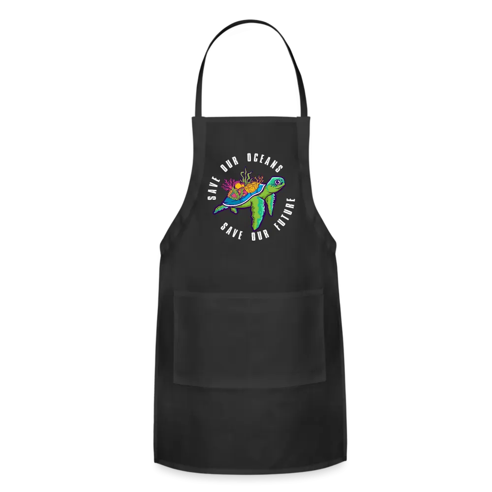 Save Our Oceans Save Our Future Adjustable Apron