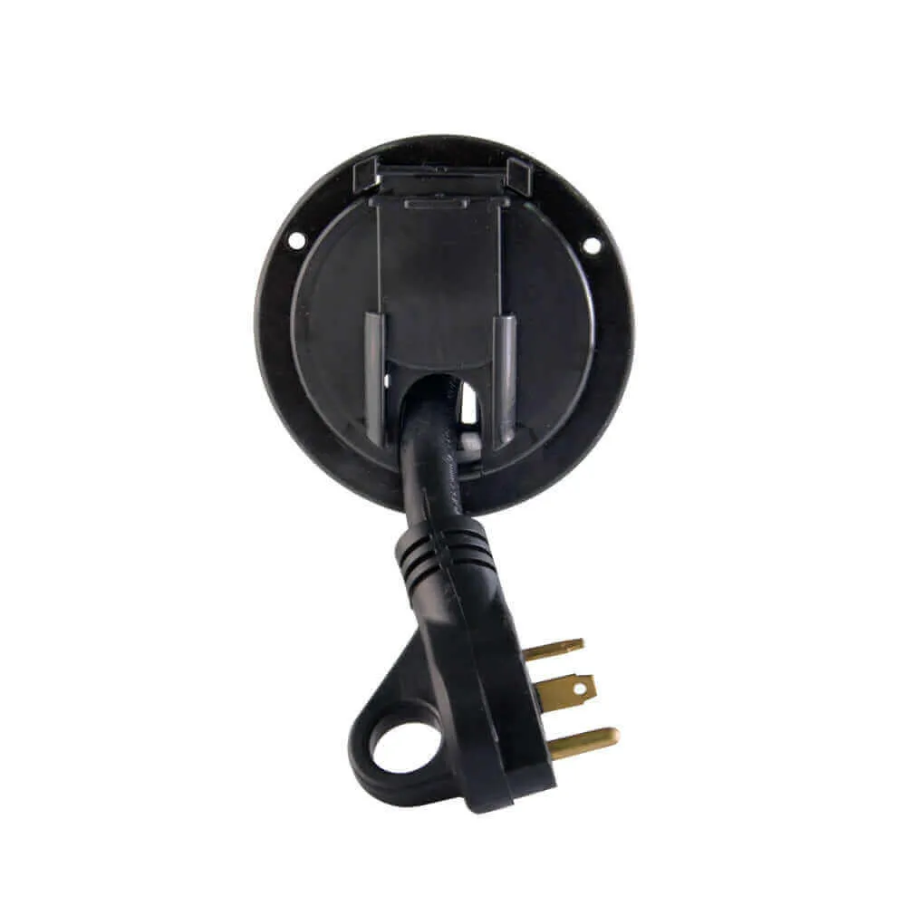 SEAFLO Round Cable Hatch - Black