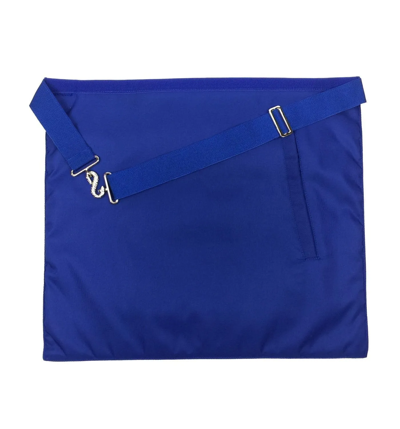 Secretary Blue Lodge Officer Apron - Royal Blue with Wreath