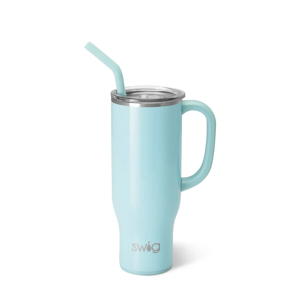 Shimmer Aquamarine Mega Mug 30oz