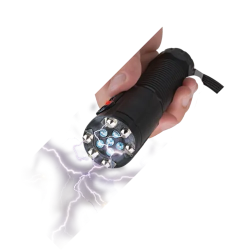 Shocklight Stun Gun Flashlight With Shea