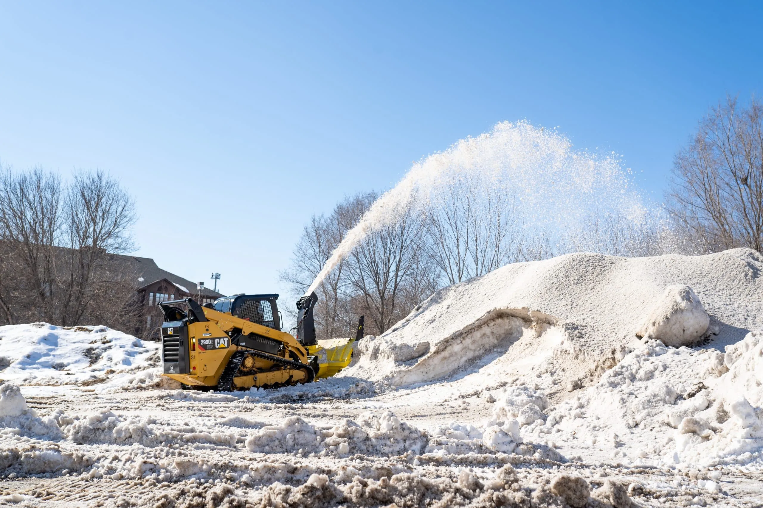 SNOW WOLF ALPHA BLOWER FOR SKID STEERS