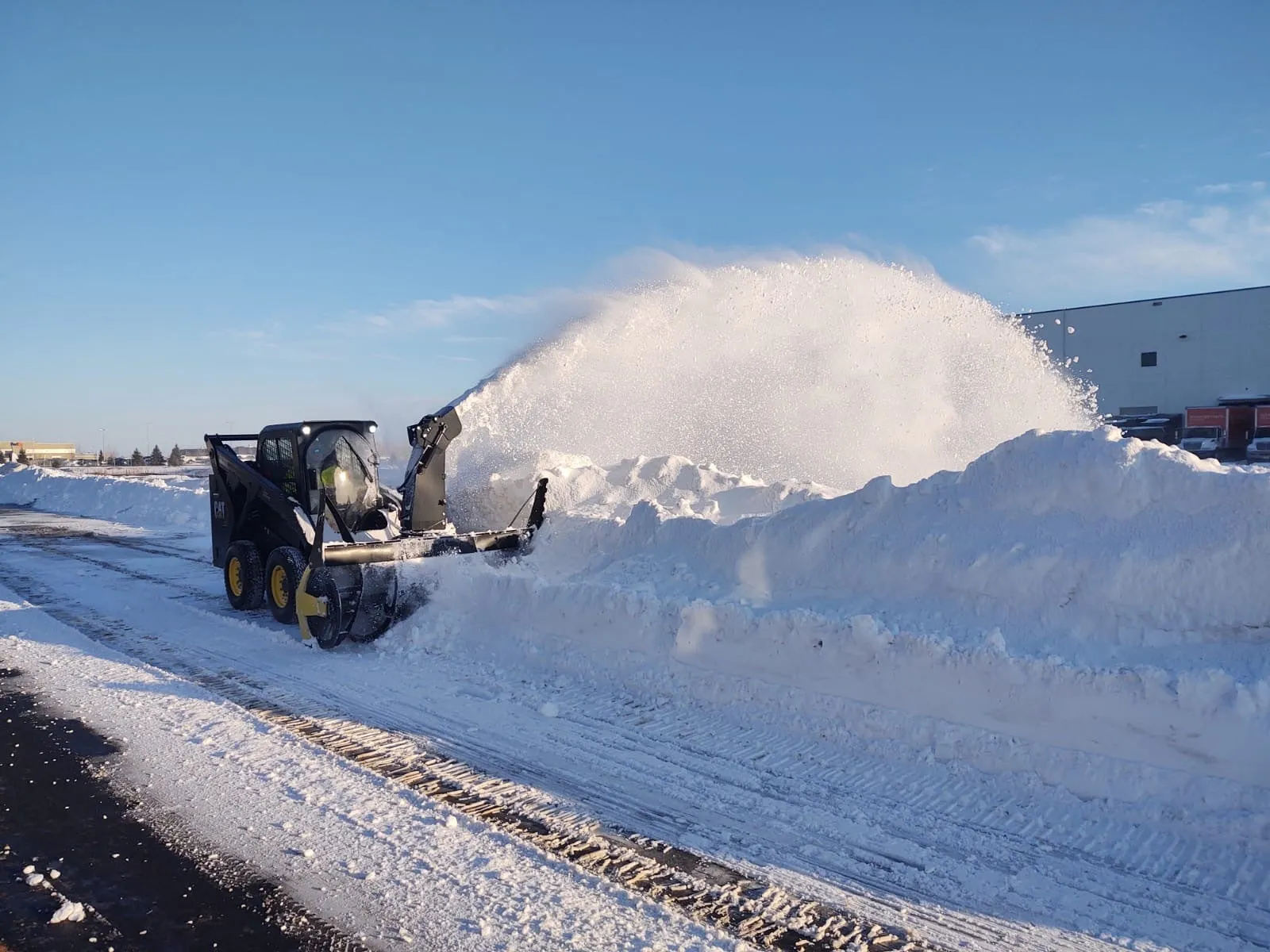 SNOW WOLF ALPHA BLOWER FOR SKID STEERS