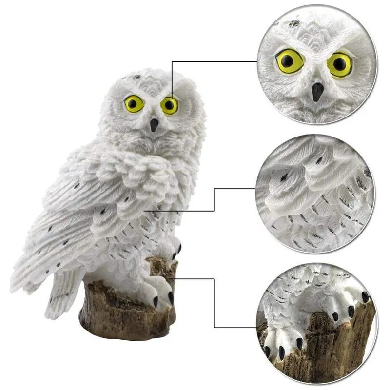 Solar Owl Shape Lights Outdoor Garden Light