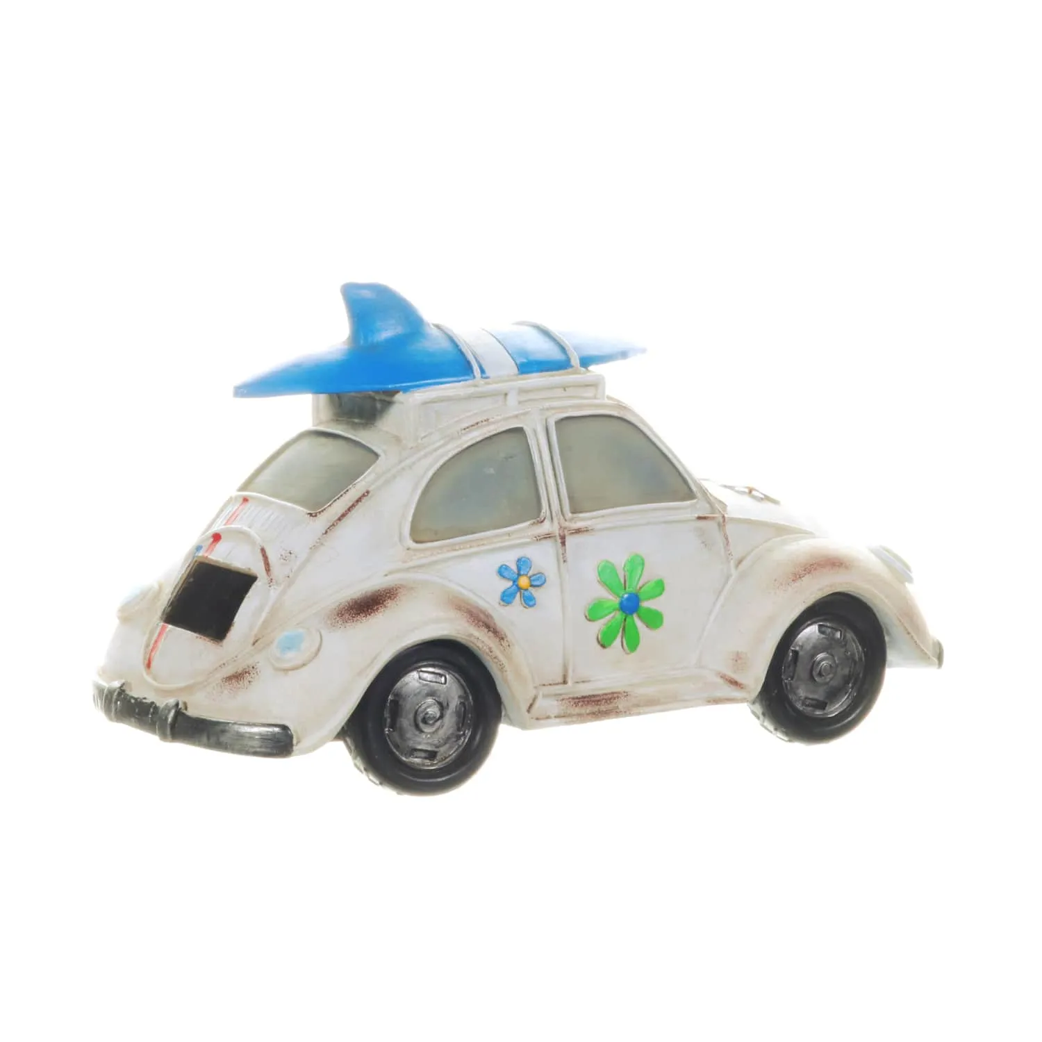 Solar Retro Bug Garden Statue, 7 Inch