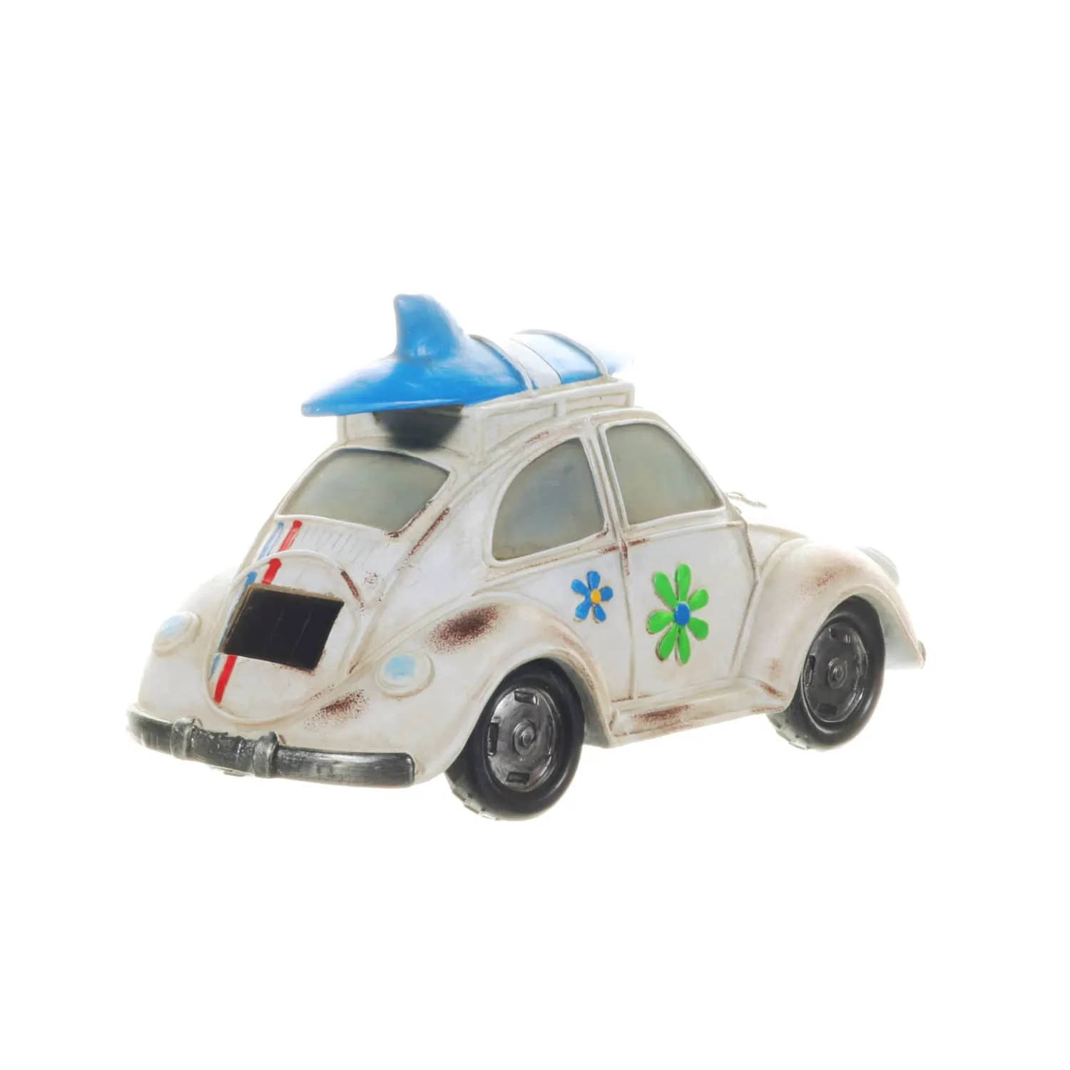 Solar Retro Bug Garden Statue, 7 Inch